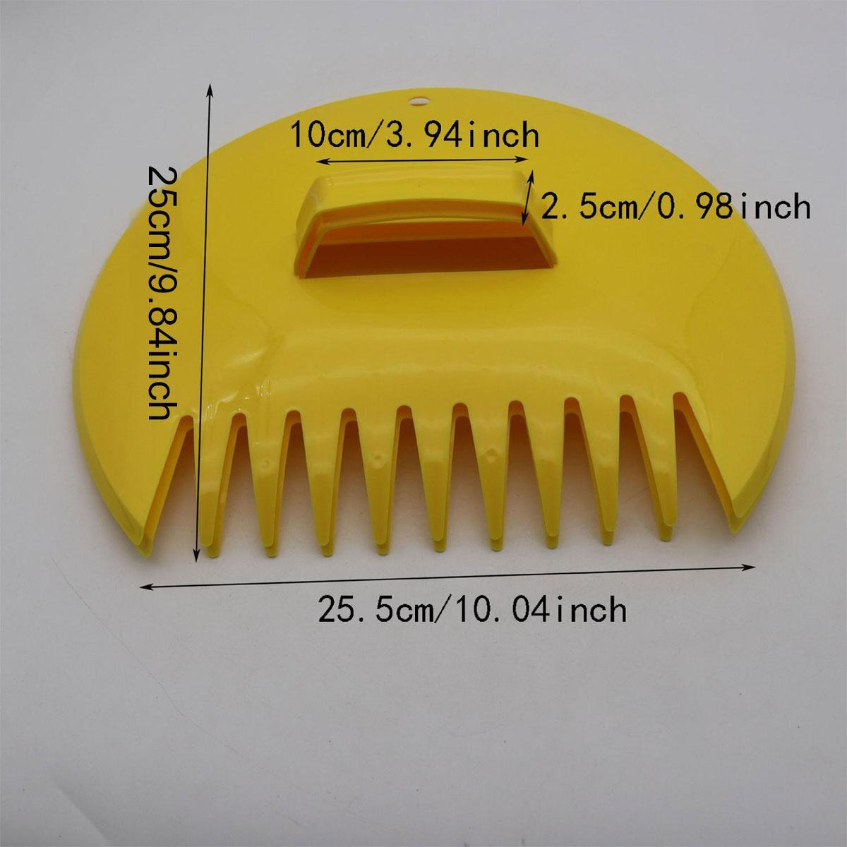 Leaf Raking Gardening Tool Set, Includes Plastic Leaf Broom & Clipper, Quickly Collects Scattered Leaves, Ideal for Garden Maintenance, Lawn Sweeper