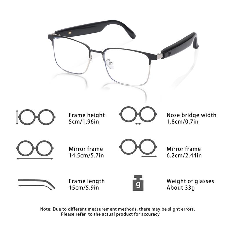 AI translation smart glasses, 160+language simultaneous interpretation, automatic dyeing polarized lenses, intelligent noise cancelling speaker, lossless microphone, book reading, business occasions, Universal King, 2026 new gift