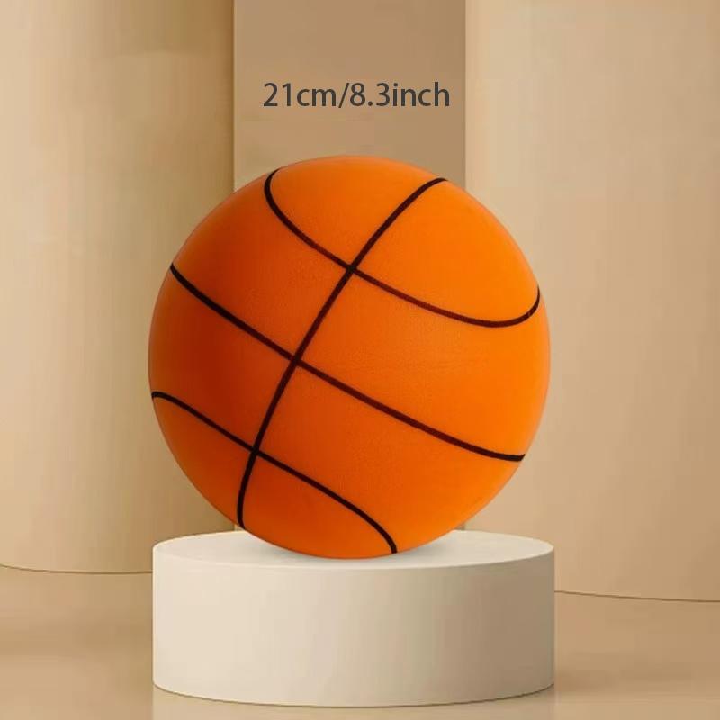 Silent Indoor Basketball Training Ball, Foam Practice Ball (8.3 Inch), Perfect for Quiet Play & Home Use, Durable Design