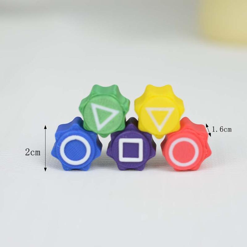3d Printing Calamari Game Dice Party Game Props Games Party Props Korean Film Play Game