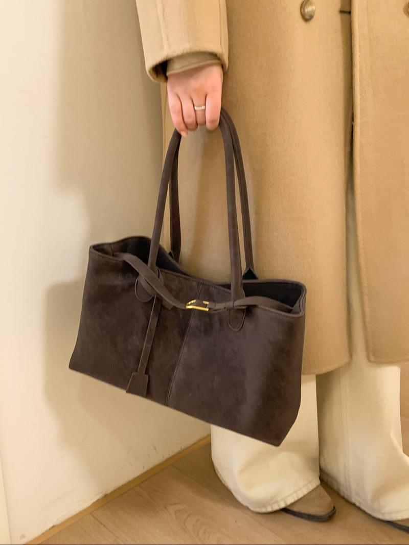 Elegant Vintage Bag, Large Capacity Shoulder Bag, Commuter Handbag, Daily Commuter Purse, Simple Versatile Daily Use for Women, All Seasons