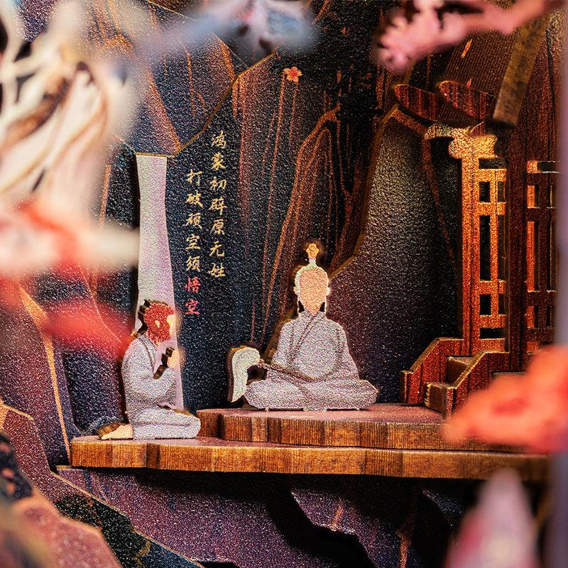 CUTEBEE DIY 3D Book Nook Kit The Legend of Wukong – Miniature Wooden Mythical House Dollhouse, Handmade Tiny House Bookshelf Decor | Holiday, Christmas and Black Friday Gift CUTEBEE DIY 3D Book Nook Kit The Legend of Wukong – Miniature Wooden Mythical House Dollhouse, Handmade Tiny House Bookshelf Decor | Holiday, Christmas and Black Friday Gift