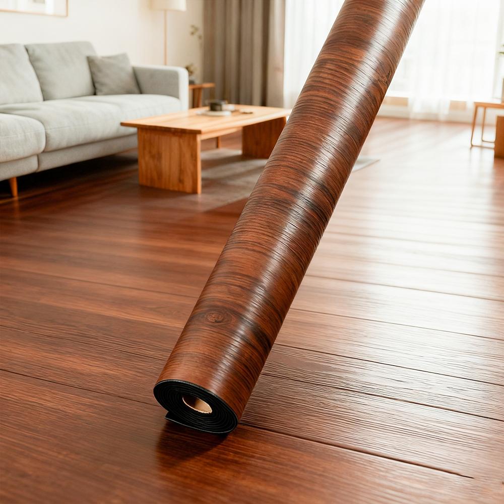 2/5 roll vintage luxury flooring, Vinyl Floor Tiles - heavy-duty thickness, peel and reel, suitable for homes, offices, large coverage area (40cm x 300cm), floor covering - vinyl - luxury finish, Self Adhesive Textured, Peel and Stick Flooring