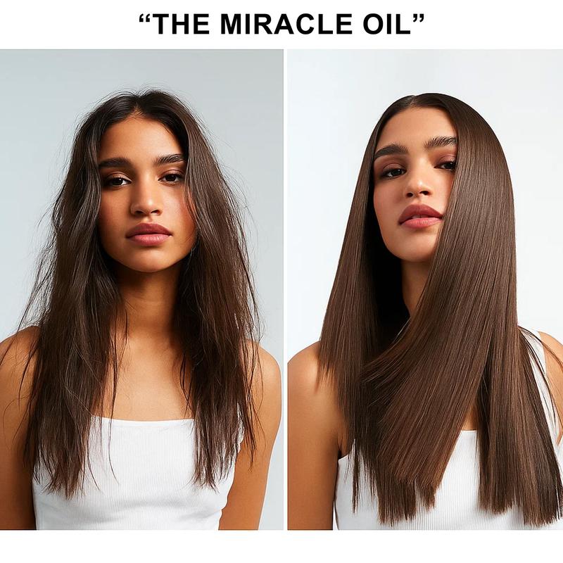 Batana Oil For Hair & Repair Natural Organic Formula Boost Thickness Nourish Dry Scalp  Hair Care Shiny Eliminates Split Ends for Men & Women