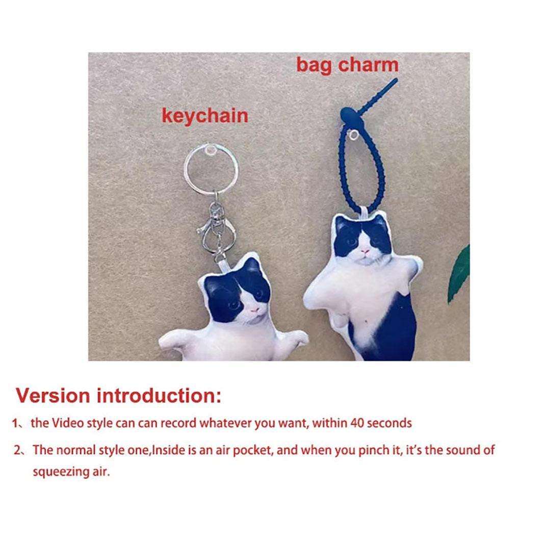 Game surrounding Cotton Figures Clash Royale King Expression Laughter Vocal Doll Pendant Custom Plush Keychain Toys Recordable