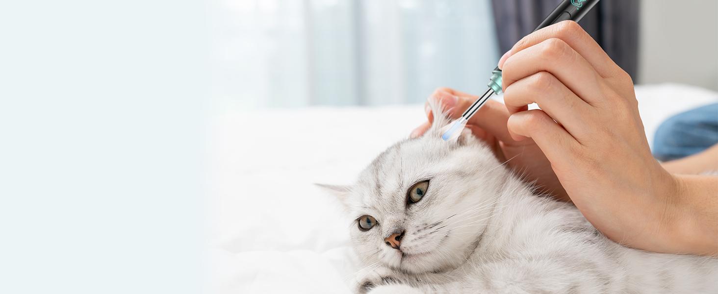 [Visual Ear Pick] Visual Ear Pick with Camera And Light | 6 Ear Spoon Covers, 8pcs Ear Spoon Set for Earwax Removal Tool, Safe And Comfortable Cleaning Ears, Suitable for All Mobile Phones