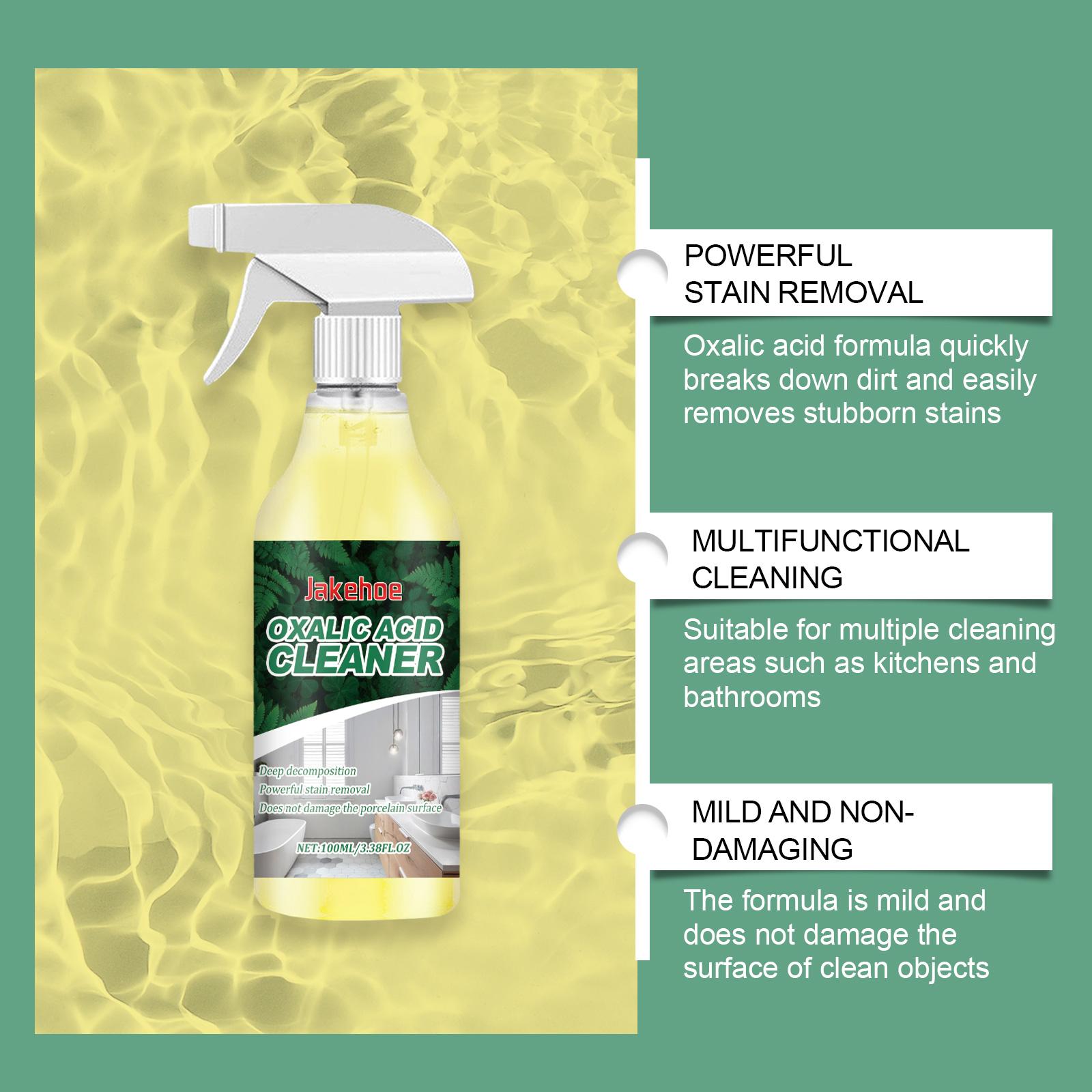 Jakehoe Toilet bowl cleaner, Toilet Cleaning Foam Oxalic acid cleaner – Just One Spray Lifts Stains and Odors Expands to Clean Hard-to-Reach Areas · Leaves a Light Peach Freshness | household items · cleaning supplies and tools · Bathroom Cleaner 100ml