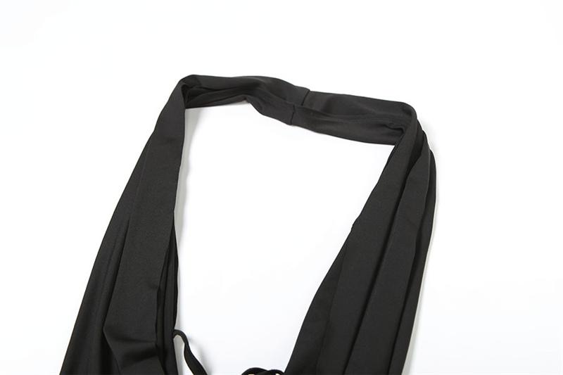 DOUCIU Multi-Color Basic Style Simple Casual Summer Street Cool Sexy Hot Women'S Thin Sleeveless Halter Neck Jumpsuit