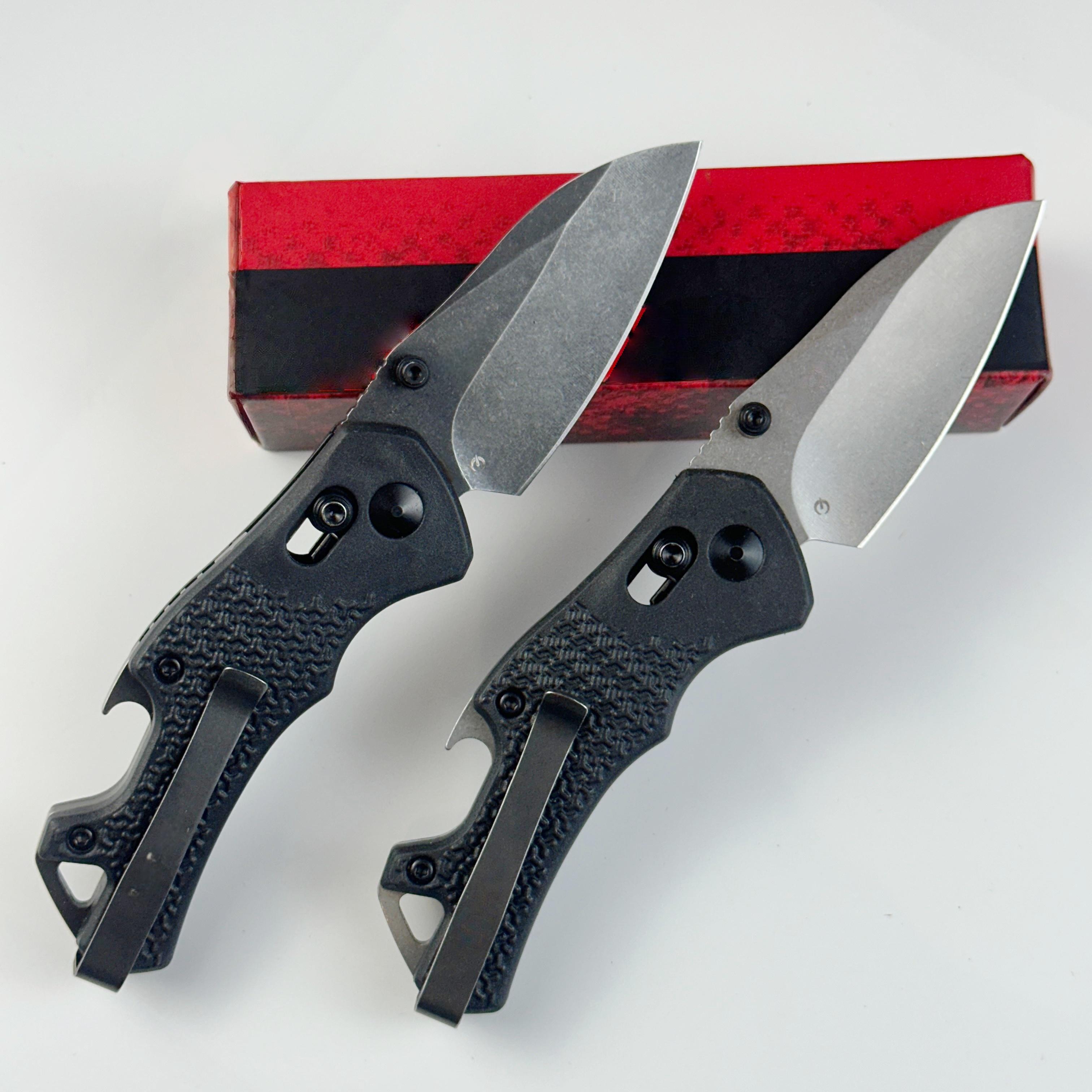 8337 Handle Folding Knife, Anti-Slip Texture, Back Clip, Edc Tactical Pocket Knife, Outdoor Camping, Daily Utility Tool, Gift Idea