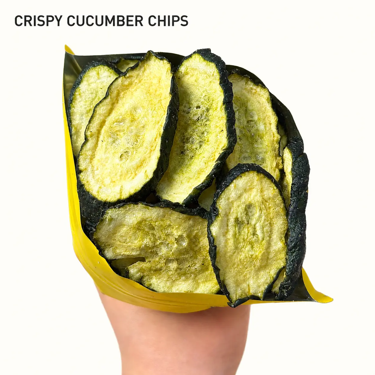 Crispy Cucumber Chips - Crunchy & Delicious Snack