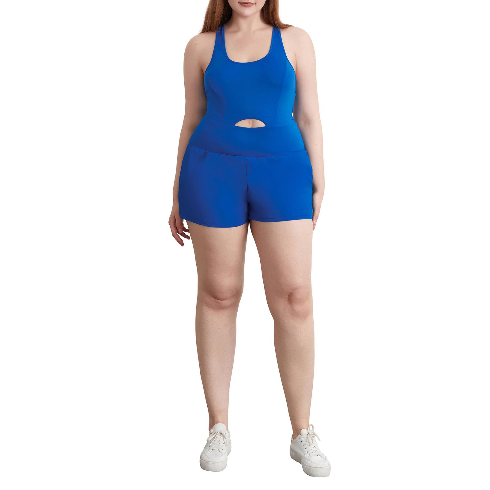 Womens Running  Workout Rompers Athletic Rompers  Outfits Exercise Jumpsuits Gym Yoga Clothes