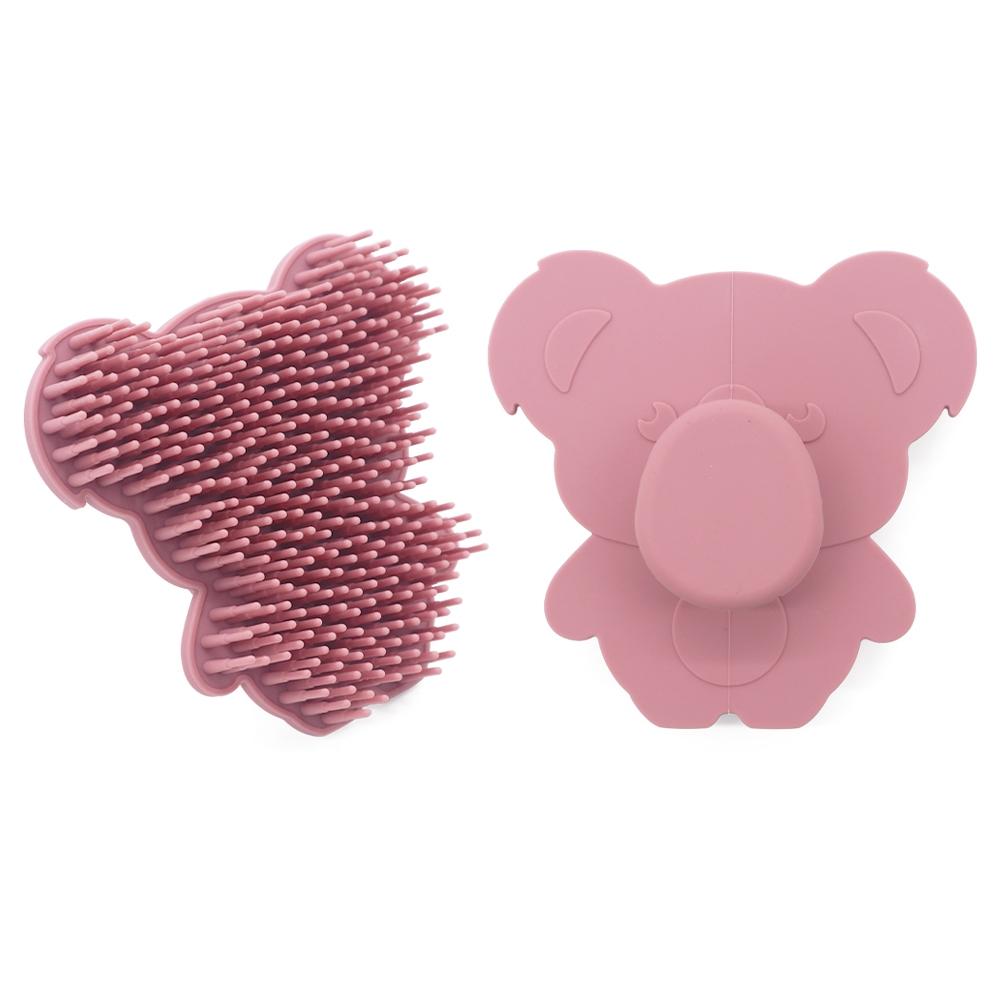 Baby Silicone Bath Brush, Shower Brush, Sensory Integration Touch Brush, Infant Massage Hairbrush, Baby Care Essentials