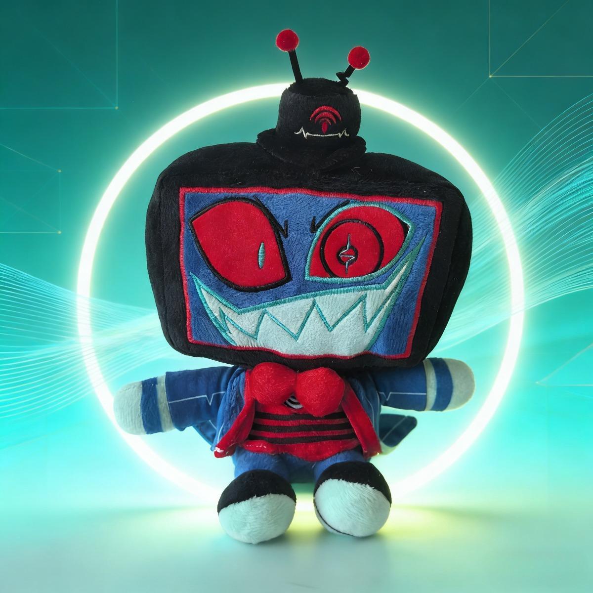 Hazbin Hotel Vox Bold Soft Plush Toy - Cozy Short Plush PP Cotton Stuffed Animal Collectibles, Helluva Boss Cute Collectible 3-Set Soft Cuddly Gift for Fans