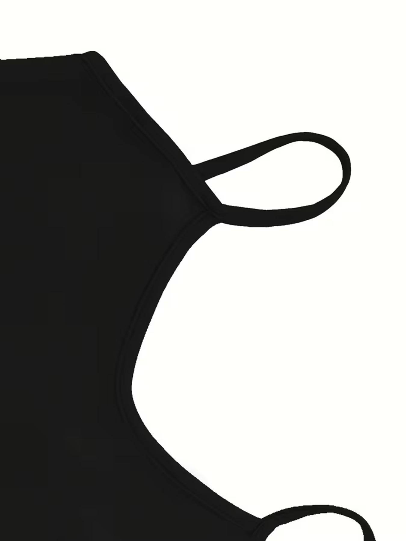 Women’s camisole – sleeveless top, no built-in bra – comfortable camisole – women’s essential slim-fit camisole – basic solid-color yoga fitness camisole