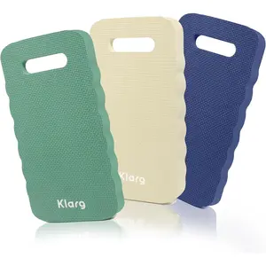 New Upgrade Garden Kneeling Pad 3 PCS, Extra Wider to 9 Inches, Thick Foam Kneeling Pad, Waterproof Knee Mat for Gardening, Cleaning, Yoga, and Auto Repair.16.5" x 9" x 0.8"