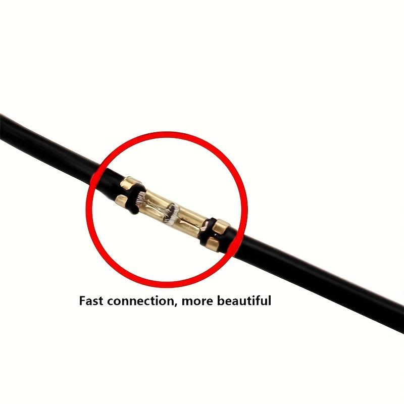 100 U-Type Cable Connectors, Cold Plug Connector with Precision Teeth Design, Ideal for Precise Applications, Model Xinghao