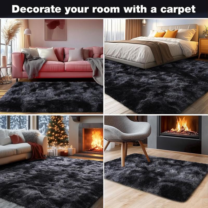 Area Rug For Bedroom Tie Dye Fluffy Rug Mat Bedside Throw Quilt For Living Room Kids Room Boys Teens Nursery Baby Dorm Office Home Decor Aesthetic Carpets Aesthetic Home Decor Carpets