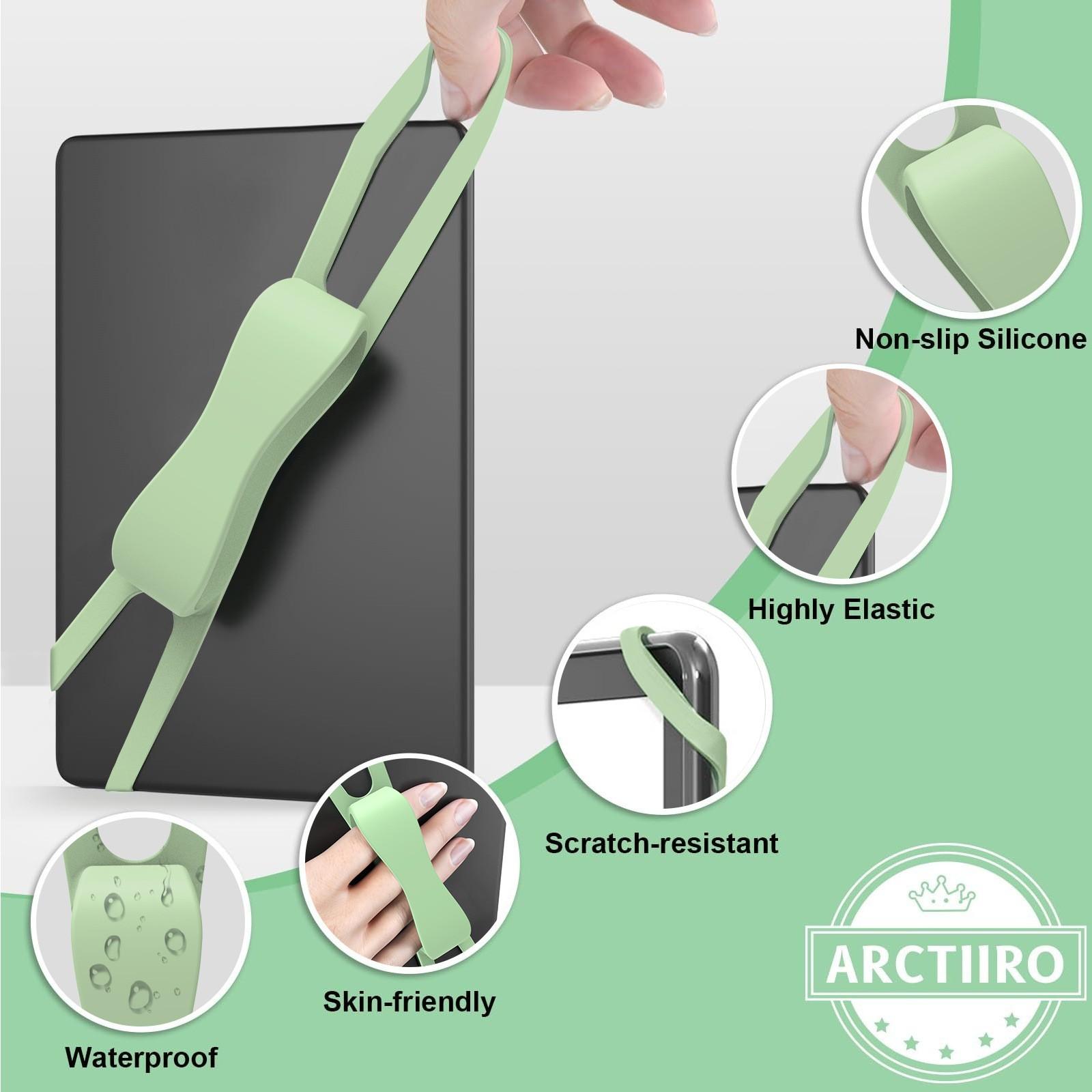 One Hand Reading Silicone Holder, Reduce Fatigue, Universal For E-Readers, Tablets & Phones
