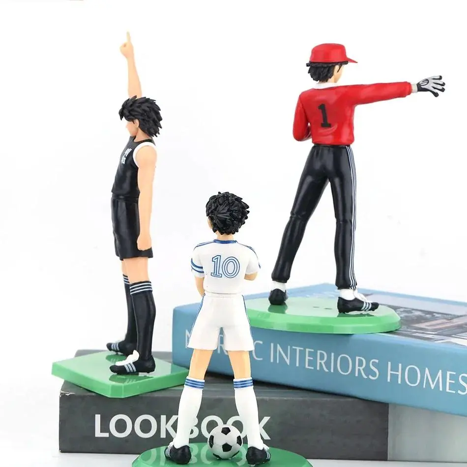 Captain Tsubasa Anime Figure Ozora Tsubasa Action Figures Hyuuga Wakabayashi/ KojirouGenzou Figurine Collection Model Toys