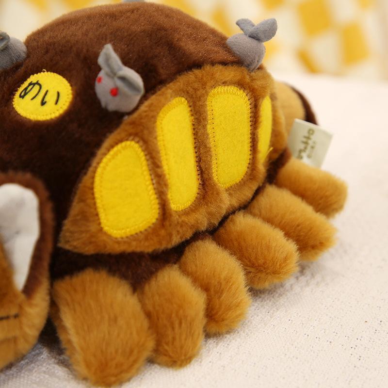 Hot 30-40cm Animation Bus Totoro Anime Peripheral Doll Soft Plush Animal Toys Stuffed Totoro Bus Kids Xmas Birthday Gift