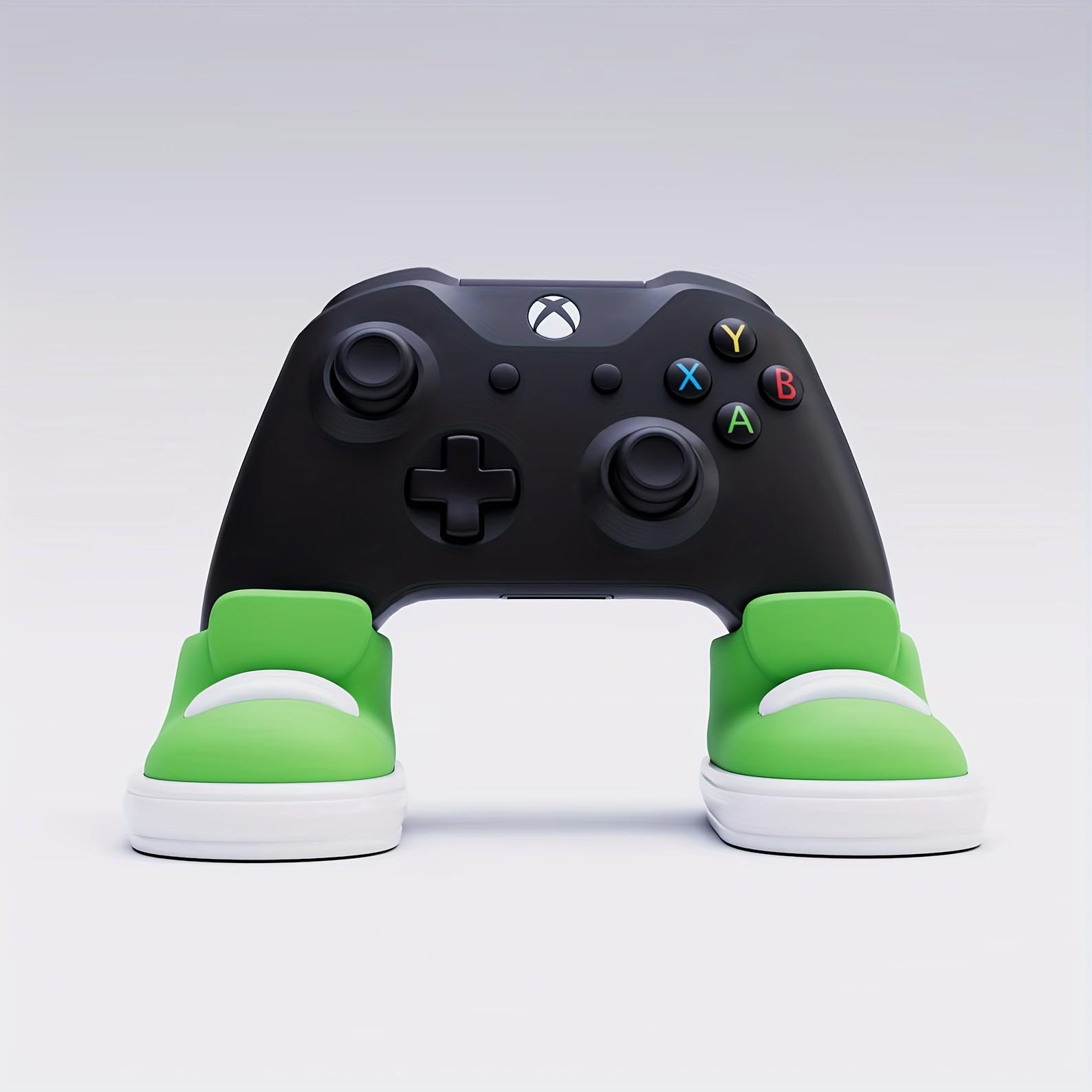 1 Pair 3D Printed Game Controller, Fun Colorful Shoe-Shaped Stand, Perfect Gift for Gaming Lovers, Ideal for Boyfriend/husband/lover