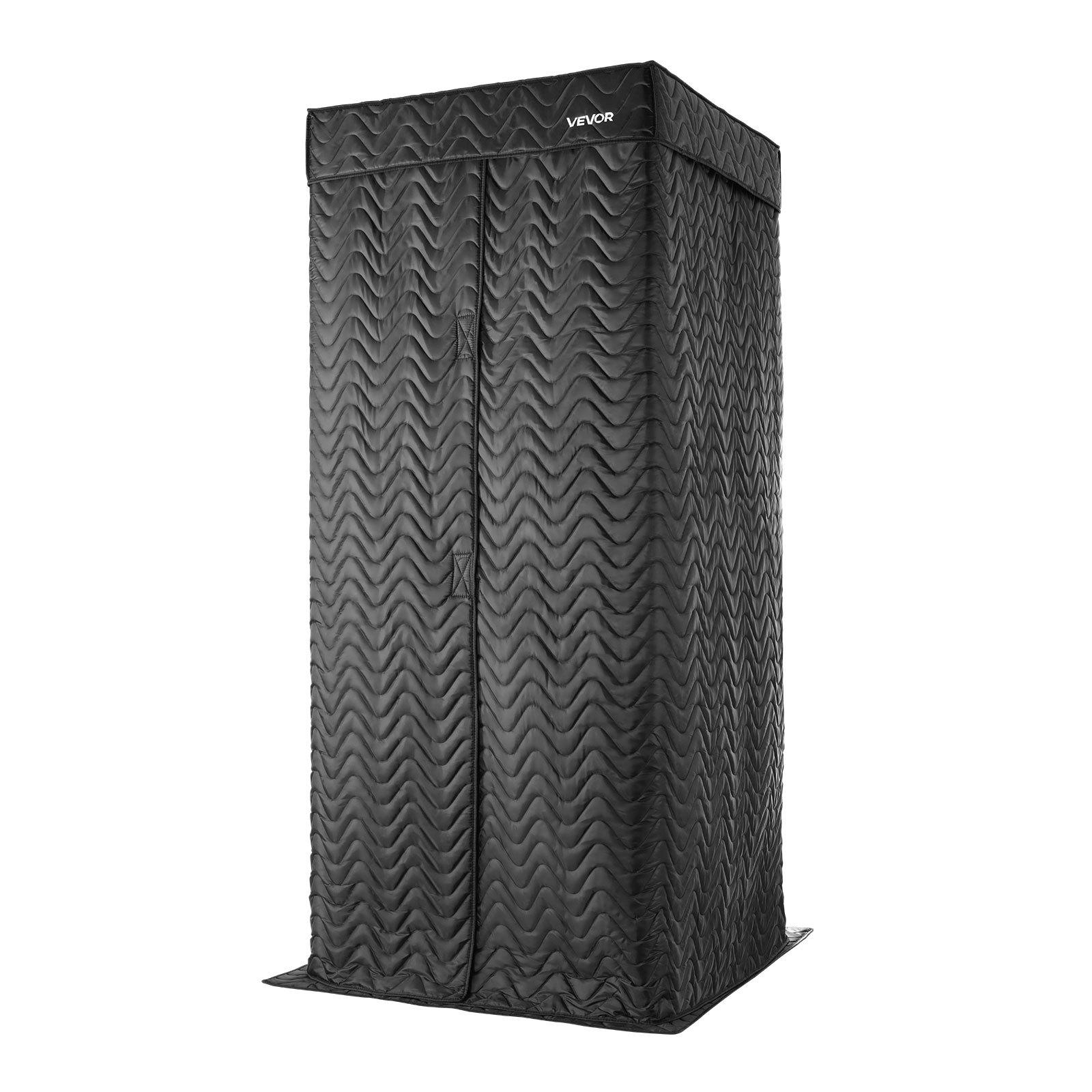 VEVOR 6.56 ft Portable Vocal Booth Recording Booth with Travel Bag for Voiceovers