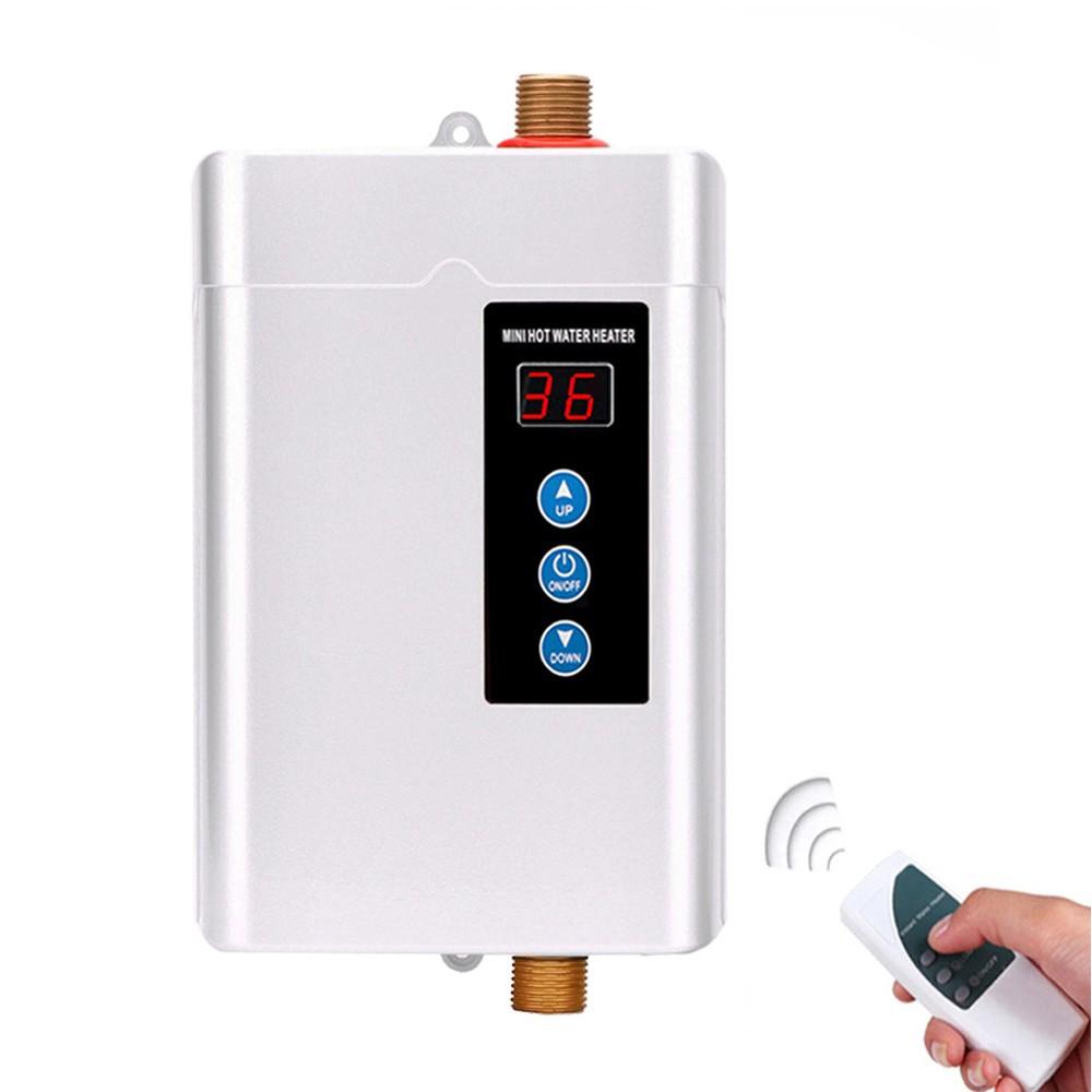 110v 3000w Instant Electric Water Heater, tankless, Under Counter, Ideal for Hand Washing, Energy Efficient, Compact Design