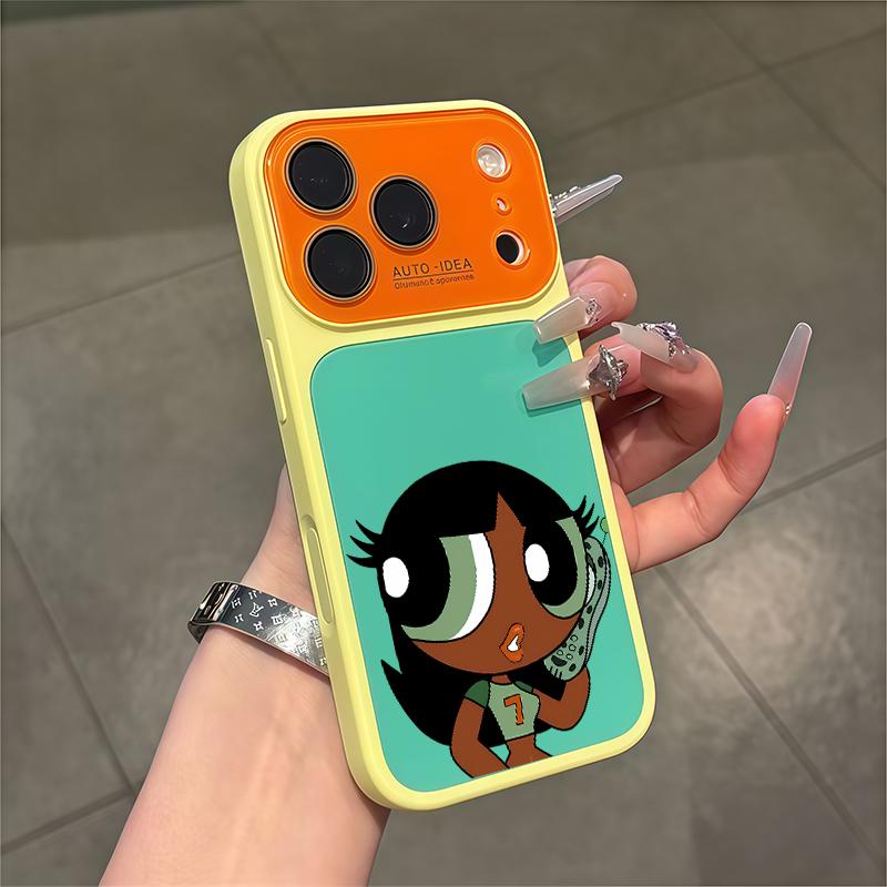 Silicone Shockproof Protective Phone Case for iPhone Series (13-17 Pro Max), Multi-Model Cool Black Skin Green Eyes Blossom Design, Full Coverage with Camera Shield, Ideal Gift Silicone Shockproof Protective Phone Case for iPhone Series (13-17 Pro Max), Multi-Model Cool Black Skin Green Eyes Blossom Design, Full Coverage with Camera Shield, Ideal Gift