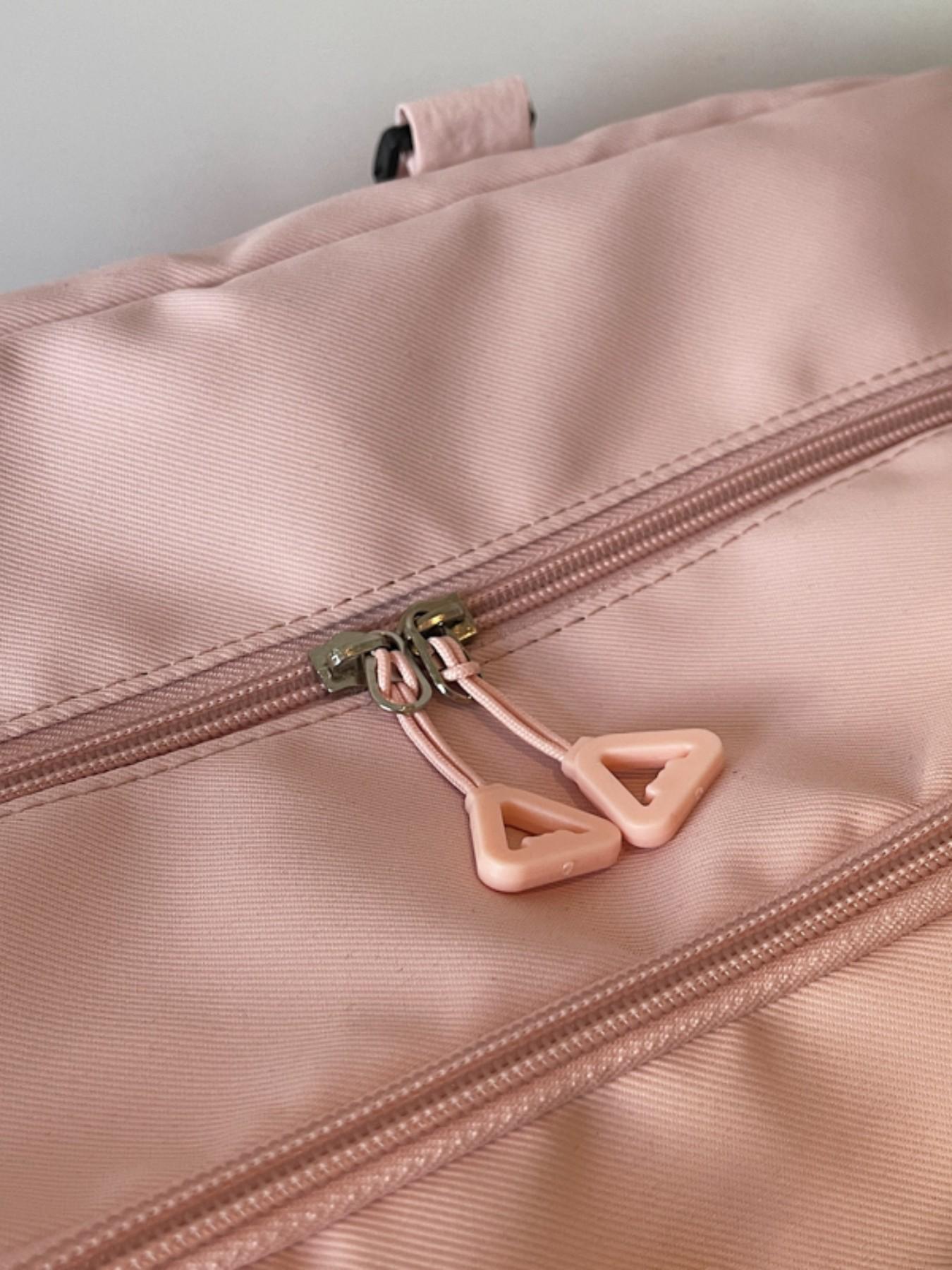 Dopamine Star Color Block Fitness Bag, Sweet Girl Style, Crossbody Handbag, Large Capacity, Student Commute Travel Bag