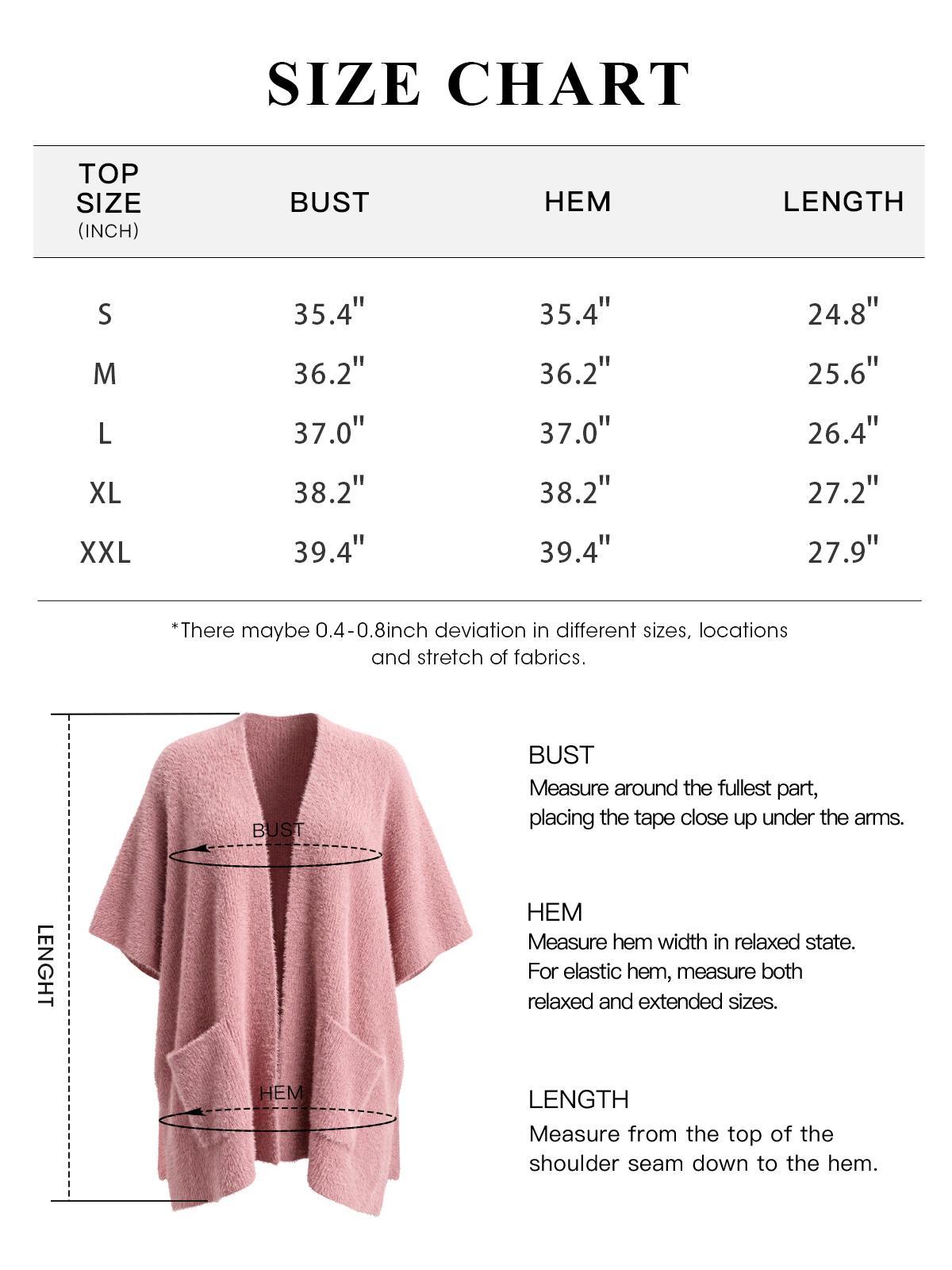 Imily Bela Women Cozy Plush Half Sleeve Knit Cardigan Oversized Casual Kimono Cover Up with Side Pockets