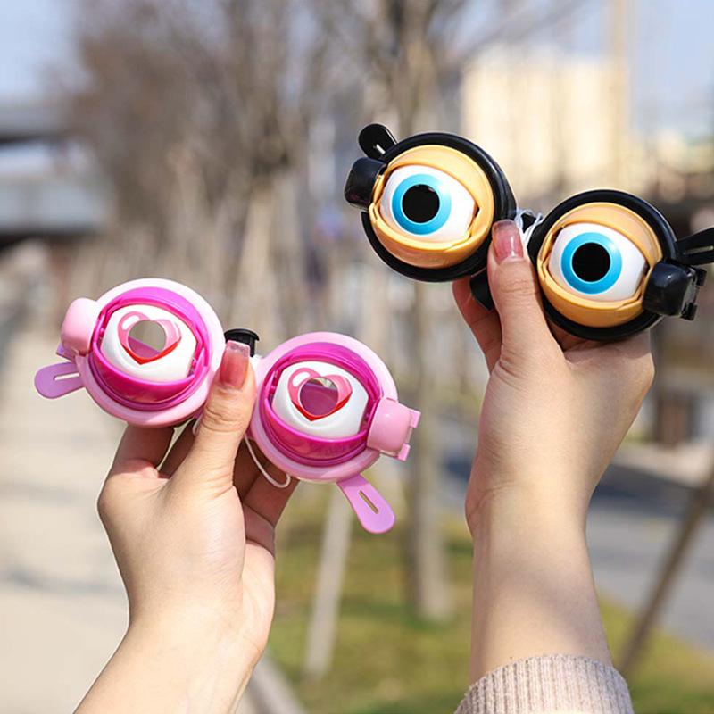 Funny Blinking Eyewear, Novelty Prank Glasses, Creative Crazy Eye Design, Adorable Toy Gag Gifts, Perfect for Party Fun & Jokes