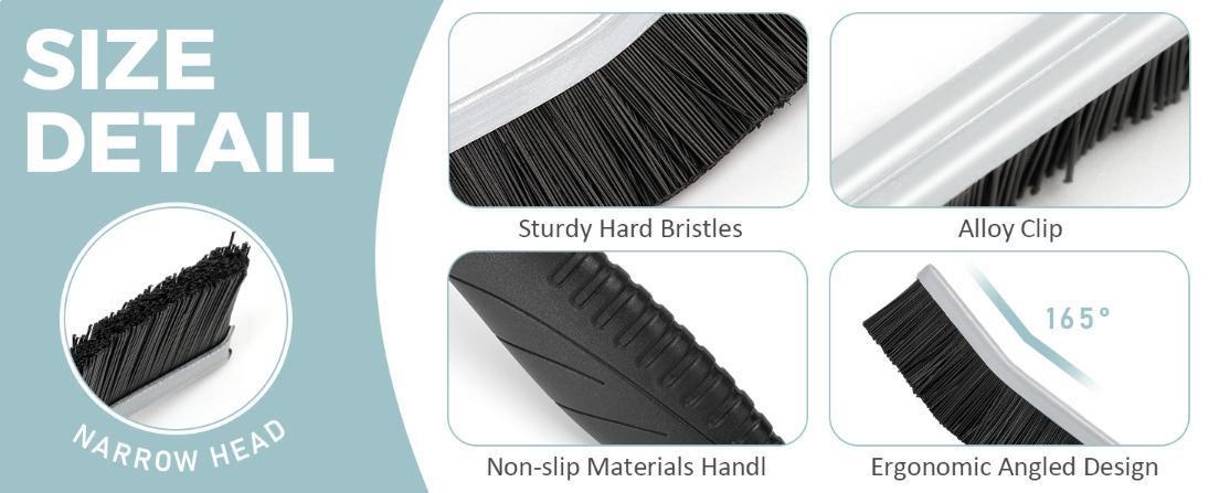 Mother's Day Gift-5 Pcs Crevice Cleaning Brush Hard Bristle Brush Multifunctional for Bathroom Kitchen Crevice Cleaning Tool Mother's Slay Mother's Day Gift-5 Pcs Crevice Cleaning Brush Hard Bristle Brush Multifunctional for Bathroom Kitchen Crevice Cleaning Tool Mother's Slay