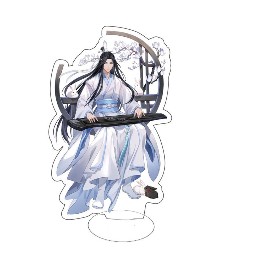 15CM Hot Anime Acrylic Stand Model MO DAO ZU SHI Cartoon Figures Wei Wu Xian And Lan Wang Ji Su She Collection Gifts