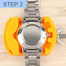 JOREST Watch Repair Screwdriver Kit, for Watch Battery Replacement & Link Removal and Resizing & Watch Opener, ,Watch Wrench Back Remover, Watch Cleaning, Spring Bar Tool