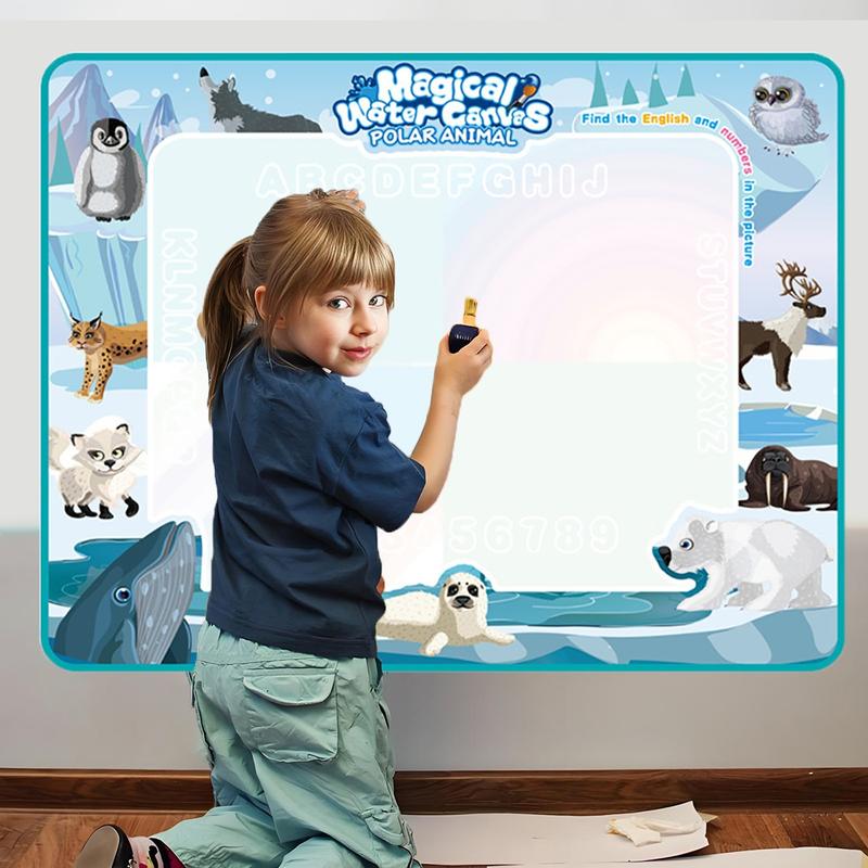 Magic Water Cloth Writing Board, Durable Drawing Pad, reusable graffiti watercolor blanket, enhances hands-on and thinking skills, suitable for birthday/Christmas/Thanksgiving/New Year/back-to-school season gifts