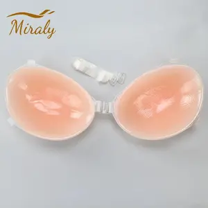 Silicone Bra Invisible Push Up Sexy Strapless Bra Stealth Adhesive Backless Breast Enhancer for Women Sticky Wedding Bikini Bras