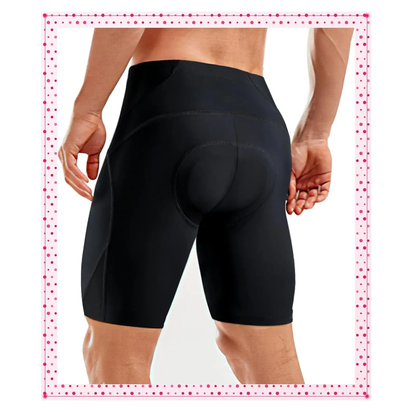 Men's 4D Padded Cycling Shorts - Breathable UPF 50+ Bicycle Biking ShortsGift