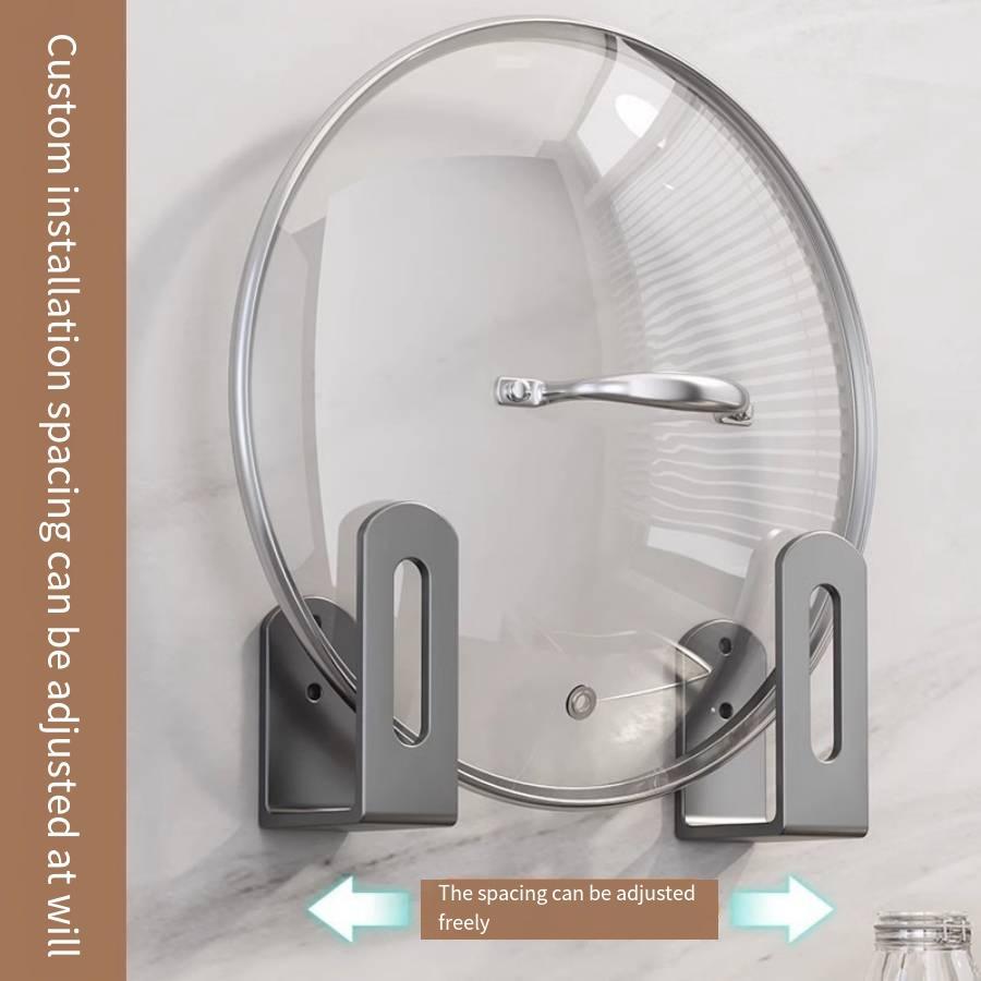 Wall-Mounted Kitchen Storage Rack, Multi-Functional Hanging Organizer, Space-Saving Design, Durable & Convenient Solution