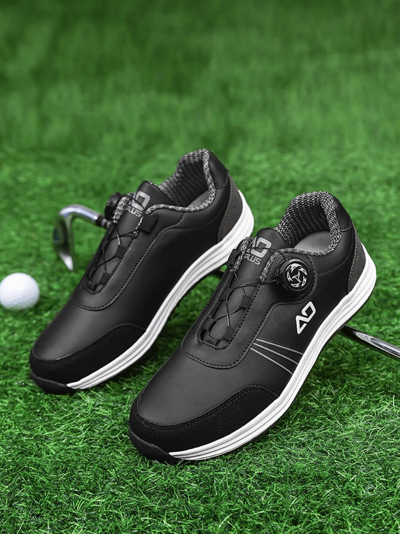 Men's Classic Leather Casual Shoes, Waterproof Soft Sole, Breathable Comfort, All-Season Business & Leisure, Wide Fit, Anti-Slip, Flat Sneakers