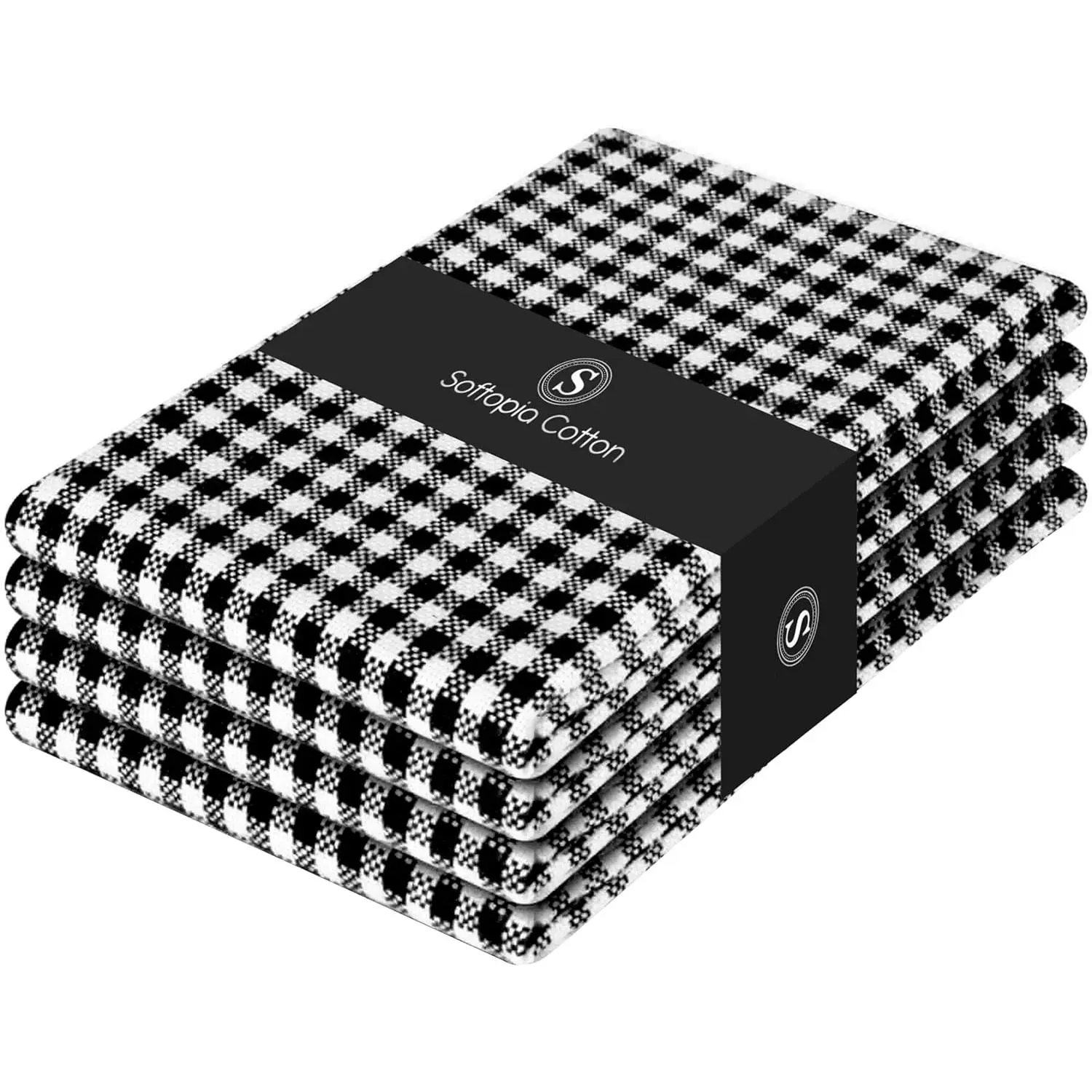 Black - Mini Checked