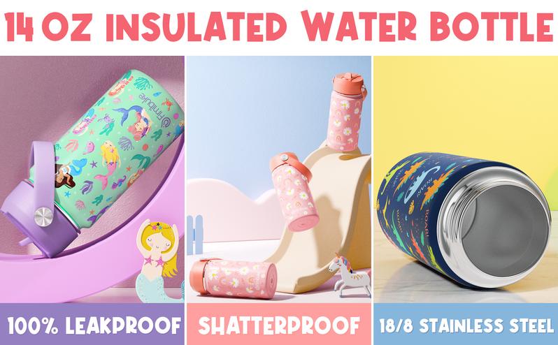 Product Introduction of Fimibuke Bento Lunch Box with internal Thermos Food Jar, Leakproof 60oz 3-4 Compartments Lunch Box ,14OZ Thermos Water Bottle,8OZ Thermos Food Jar,lunch bag,Sauce Jar & Utensils, BPA-Free, Dishwasher Safe,Funny patterns,Back to school gift,Dealsforyoudays 34