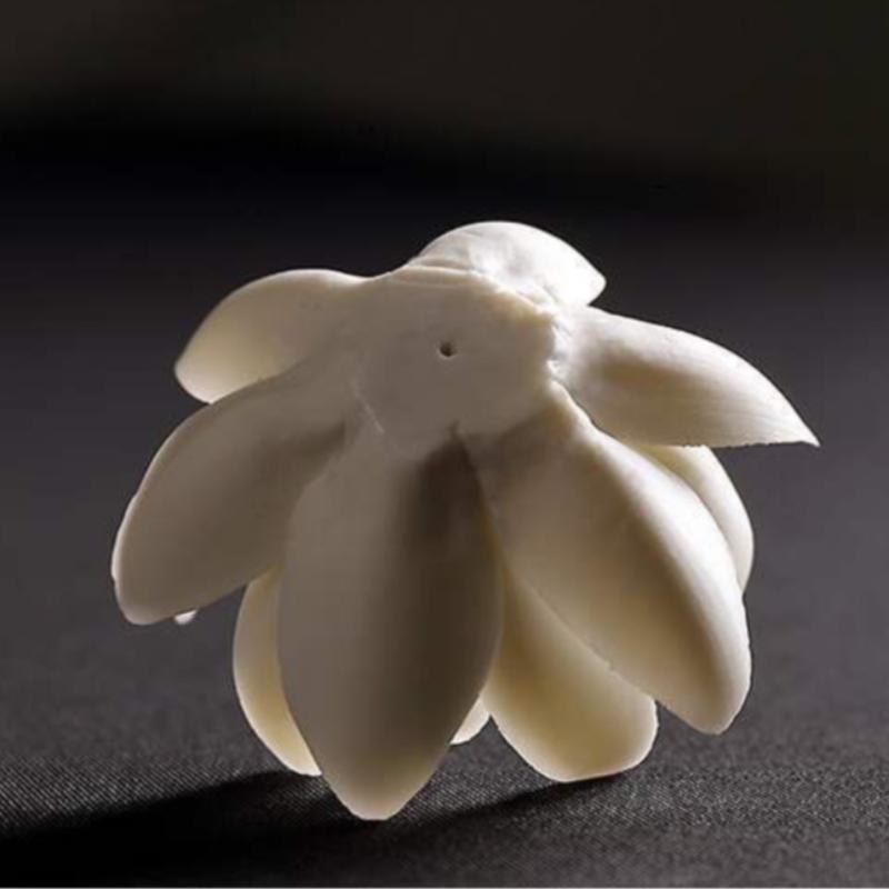 Handmade Lotus Incense Holder, Ceramic Material, Elegant Design, Ideal Home and Office Decor, Enhances Holiday Atmosphere