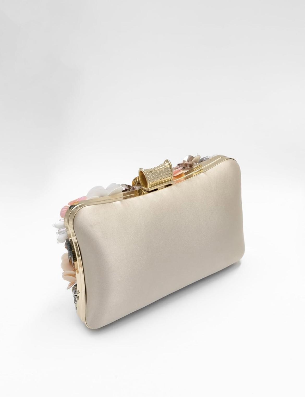 Handmade Beaded Embroidered Floral Clutch Bag, Woman Handbag,Elegant Evening Accessory, Christmas Eve Essentials,Christmas Gifts for Her,Luxury Party Purse, Women's New Year Gift, Valentine's Day Present，Graduation present.