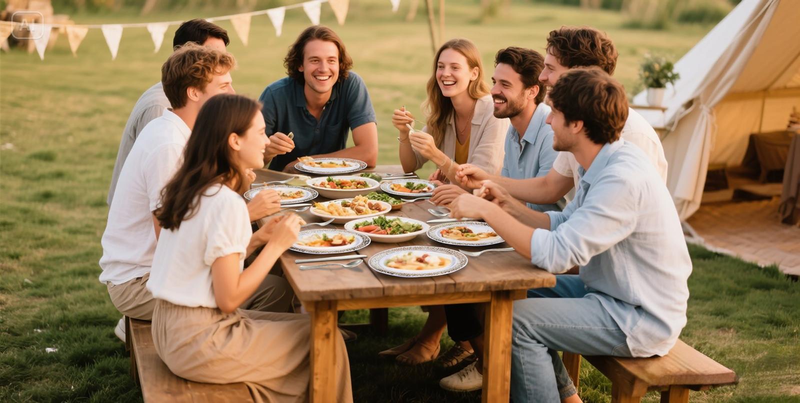 Pieces Gold/Silver Disposable Plastic Plates Set, Elegant Plates for Wedding & Party