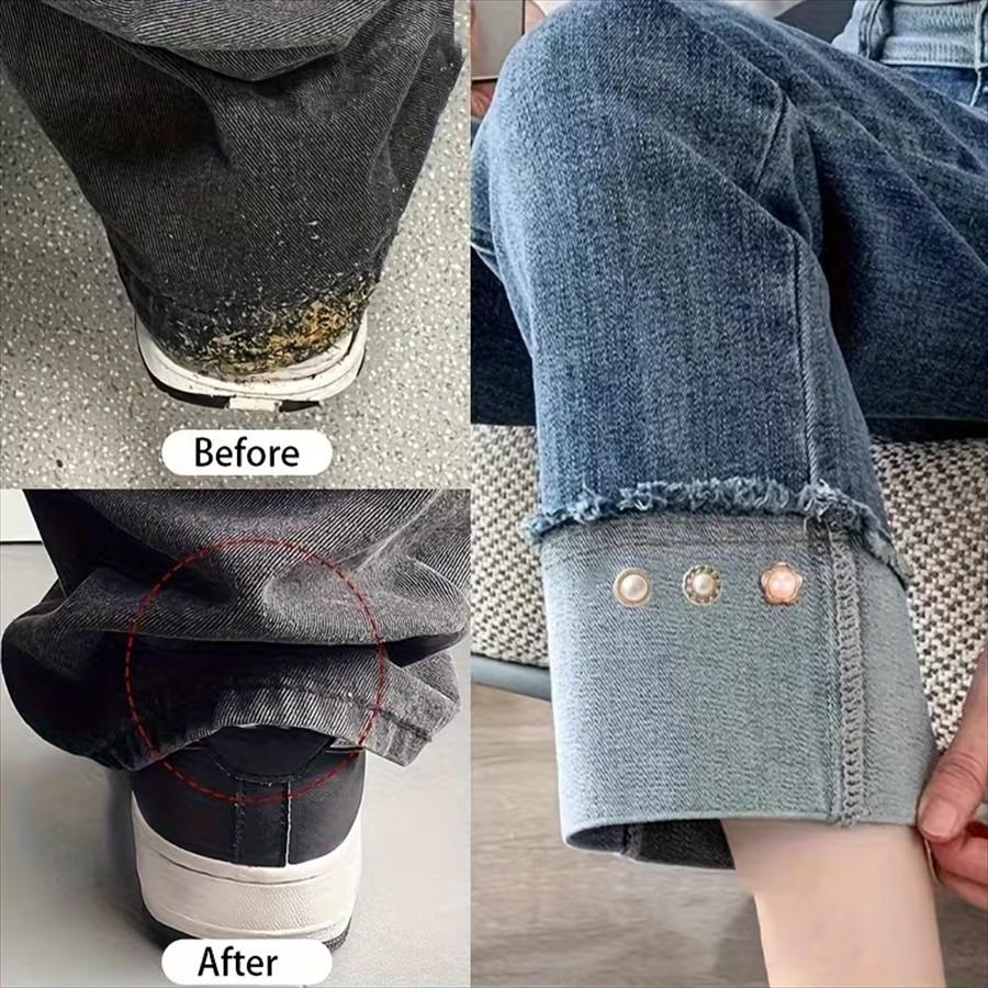 Unisex Shorts Clips, Hidden Fastening, Anti-Slip Floor Leg Straps, Seamless Closure, Easy Installation, Durable Material, Multiple Styles