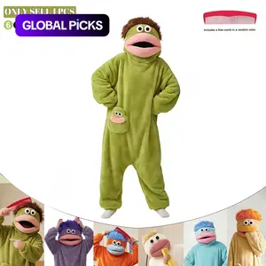 Adult Funny Animal Onesie Blanket Set, Super Soft Plush Hooded Home Blanket, Includes Robe and Comb, Perfect for Movie Night and Relaxation #GLOBAL PICKS