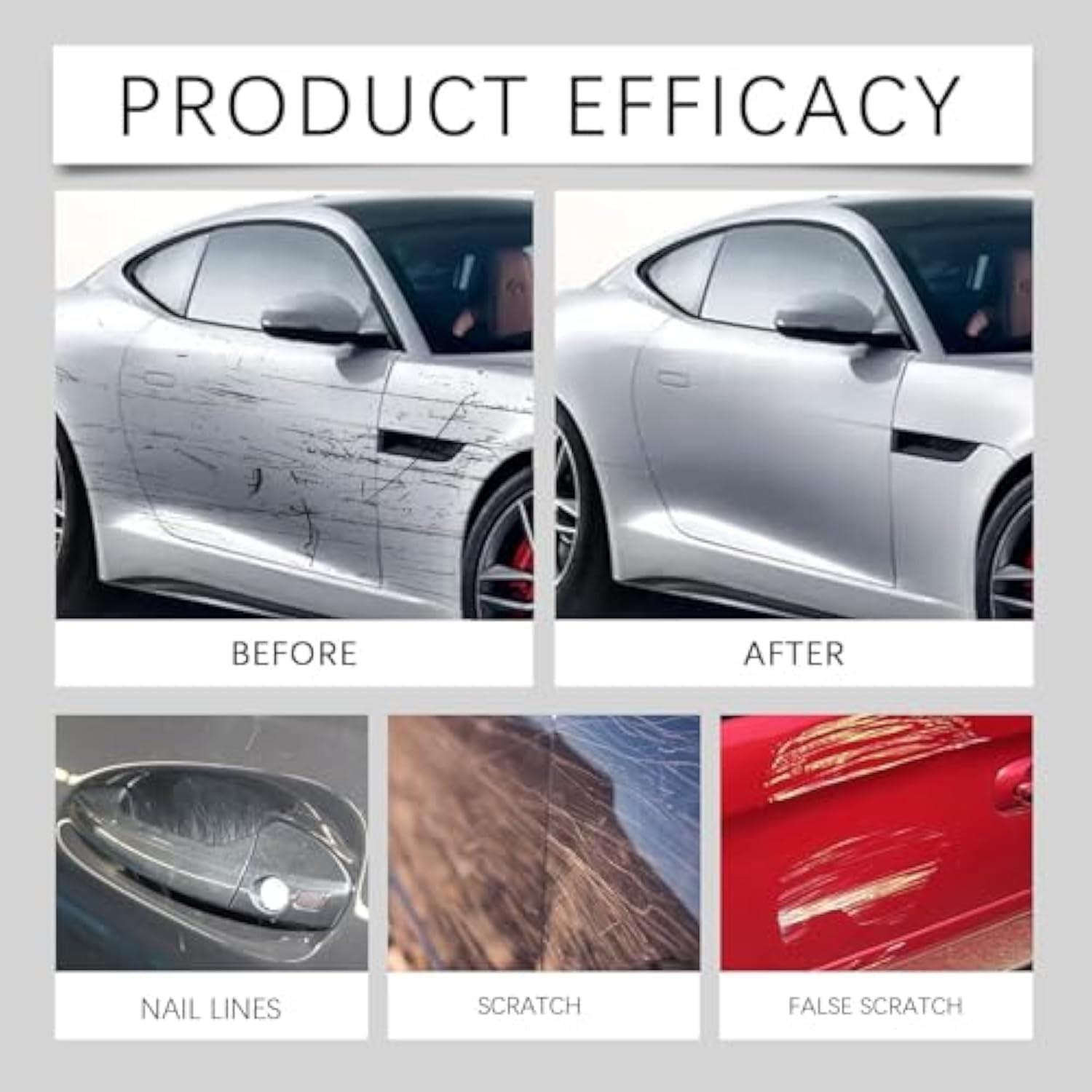 Magic Car Scratch Remover Pen, agic Pen for Car Scratches, Auto Paint Scratch Pens, Quick Fix Scratch Repair for Vehicle Paint, 2026 New Car Paint Repair Pen, Portable Auto Scratch Remover for Garage and Home Use, Universal Car Touch Up Pen for Drivers