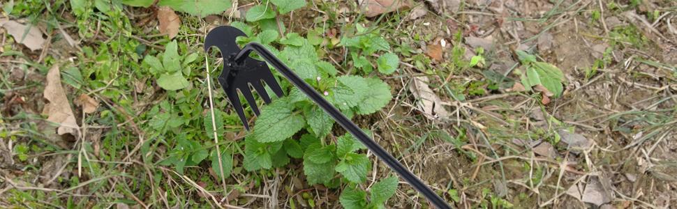 Weed Puller Tool Garden Weed Pulling Tool, Portable Garden Weeder Tool Uprooting Weeding Tool, 4 Teeth Manganese Steel Forged Hand Weeder for Vegetable Gardening Backyard Farm Planting & Weeding Weed Puller Tool Garden Weed Pulling Tool, Portable Garden Weeder Tool Uprooting Weeding Tool, 4 Teeth Manganese Steel Forged Hand Weeder for Vegetable Gardening Backyard Farm Planting & Weeding