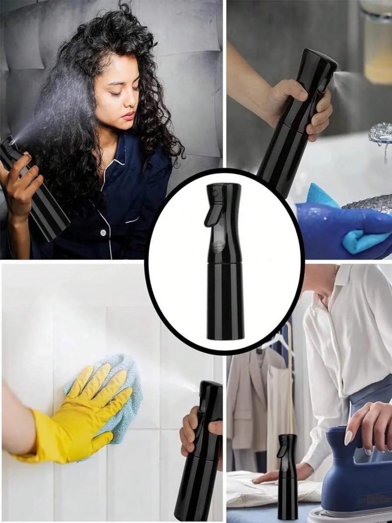 6 Piece Hair Styling Brush Set with Spray Bottle, Detangling Comb, Sectioning Comb, Tail Comb, Braiding Tools for Men and Women, Hair Grooming Kit