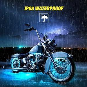 Nilight 8PCS Motorcycle RGB Led Light Kit Waterproof Multi-Color Atmosphere Lights Lamp with 4Key RF Wireless Remote for Harley Davidson Honda Kawasaki Suzuki Vehicle dealsforyoudays Nilight 8PCS Motorcycle RGB Led Light Kit Waterproof Multi-Color Atmosphere Lights Lamp with 4Key RF Wireless Remote for Harley Davidson Honda Kawasaki Suzuki Vehicle dealsforyoudays